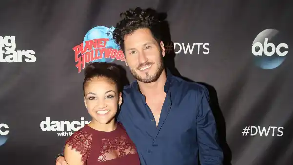 Laurie Hernandez and Valentin Chmerkovskiy