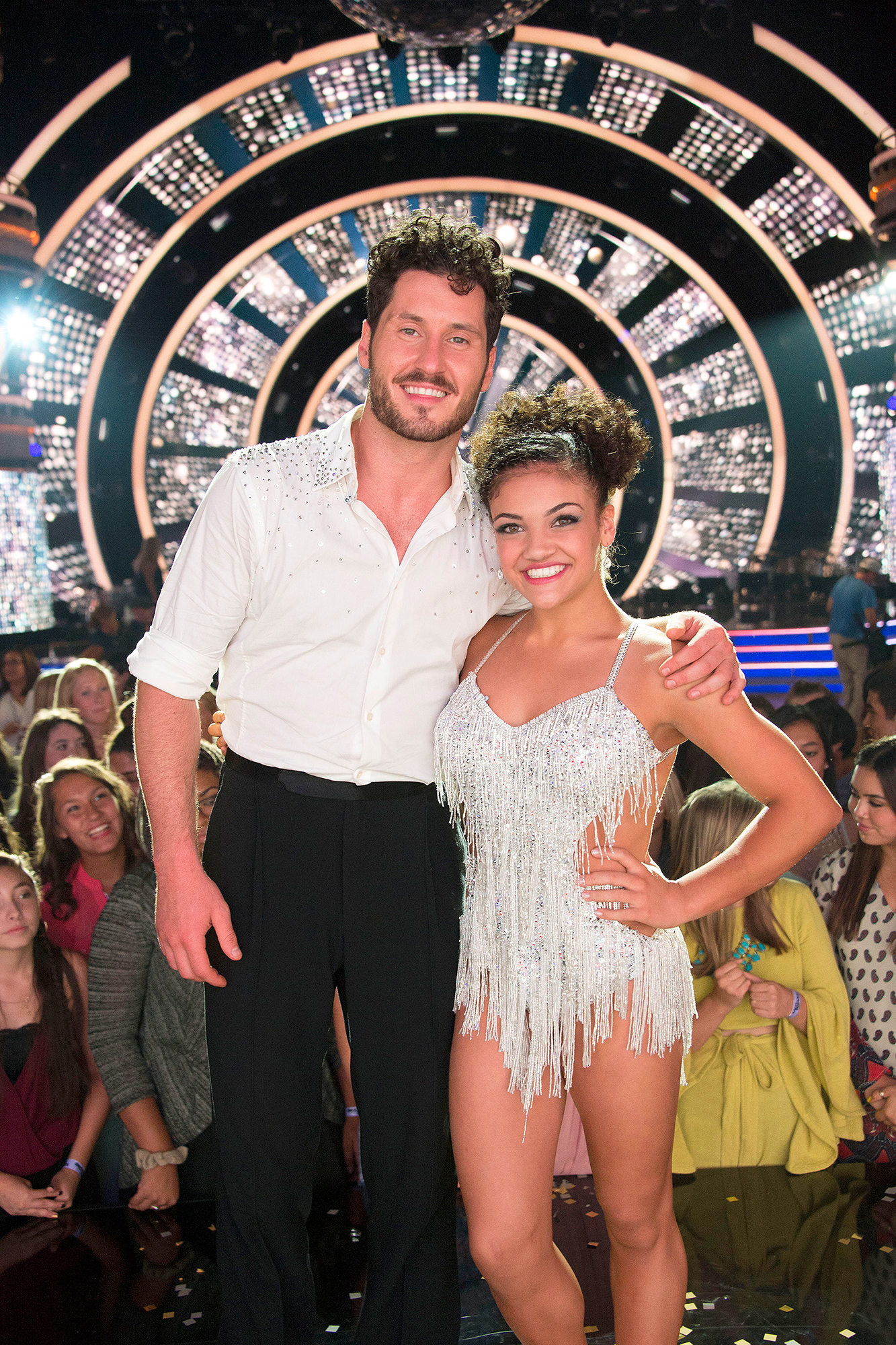 LAURIE HERNANDEZ AND VALENTIN CHMERKOVSKIY