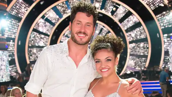 LAURIE HERNANDEZ AND VALENTIN CHMERKOVSKIY
