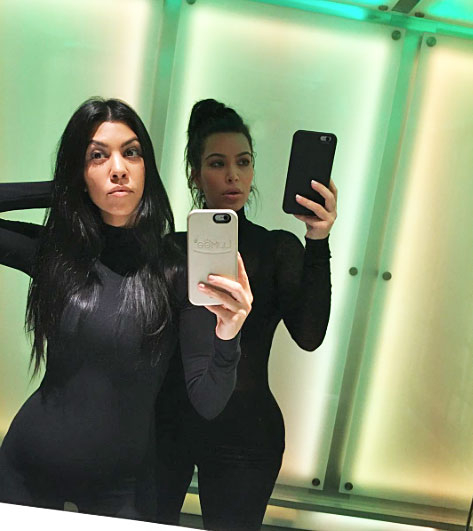 Kourtney Kardashian Kim instagram