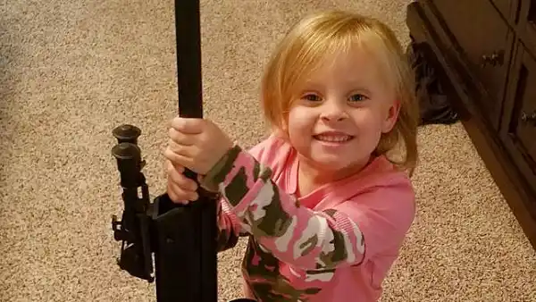 Adalynn rifle Teen Mom 2 Leah Messer Jeremy Calvert