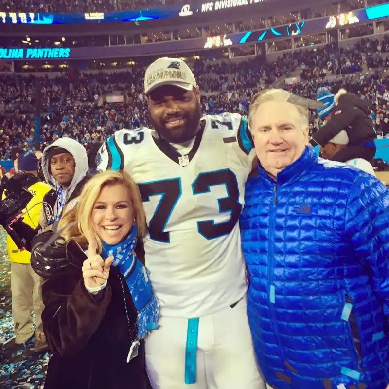 Leigh Anne Tuohy, Michael Oher and Sean Tuohy