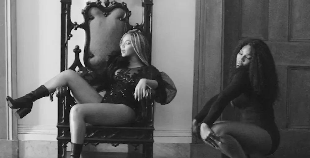 Beyonce and Serena Williams in 'Lemonade'