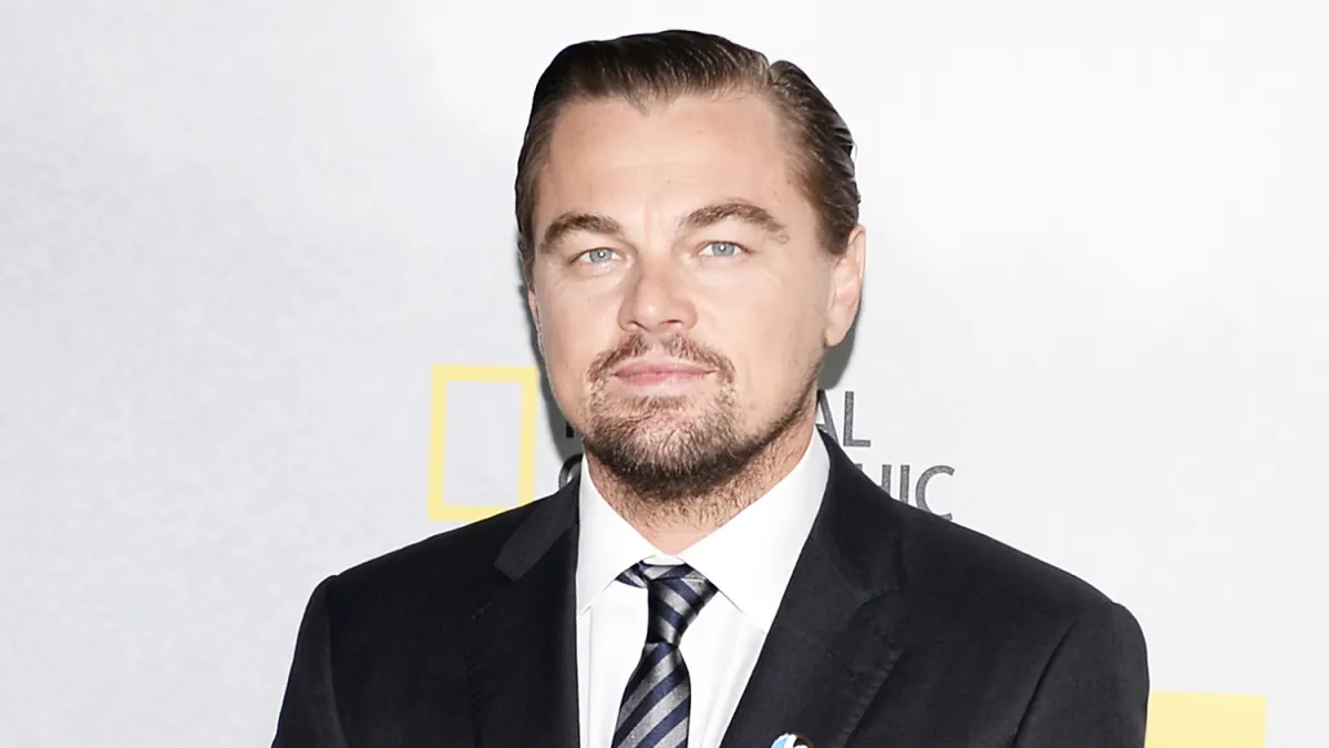 Leonardo DiCaprio attends the "Before The Flood" New York premiere at United Nations Headquarters on October 20, 2016 in New York City.