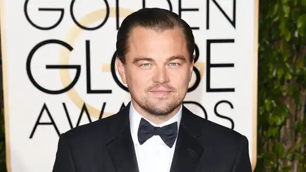 Leonardo DiCaprio at the Golden Globes 2016