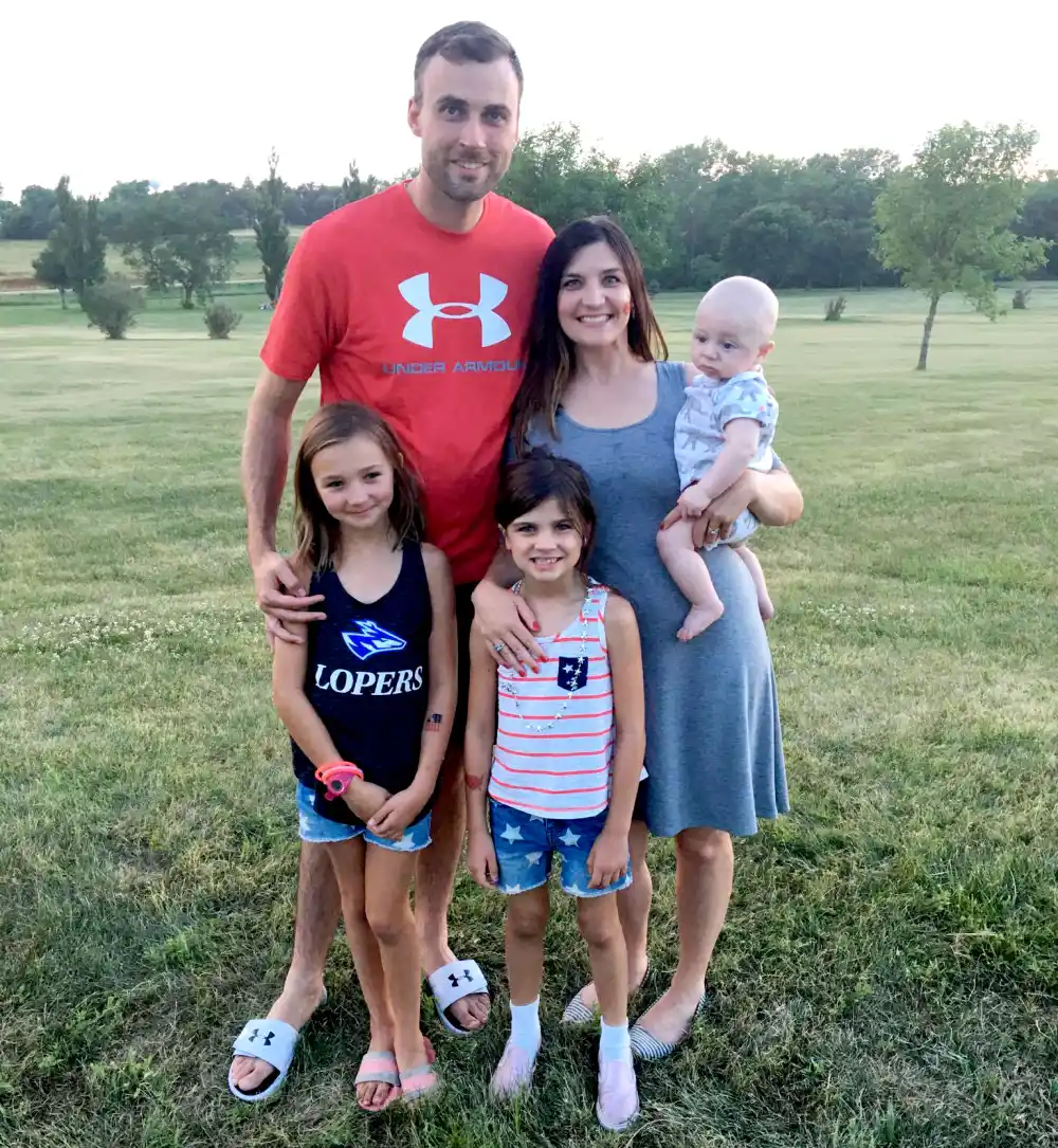 Leslie and Kyle Means with children