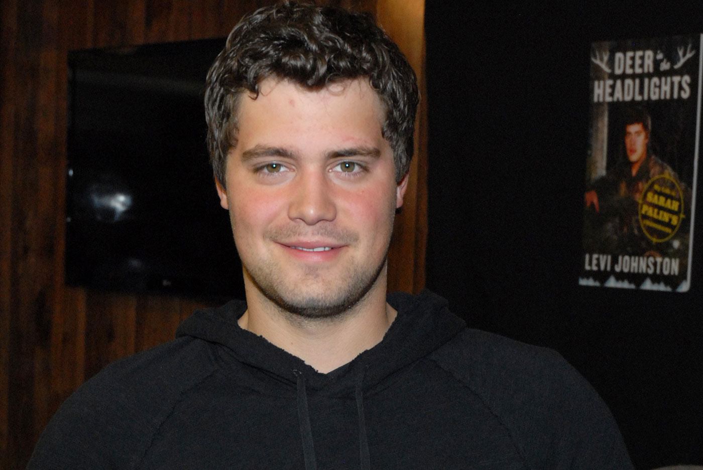 Levi Johnston at his book promotion event in 2011