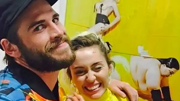 Liam Hemsworth and Miley Cyrus