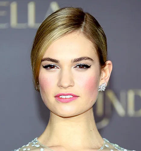 Lily James - Cinderella premiere (beauty shot)