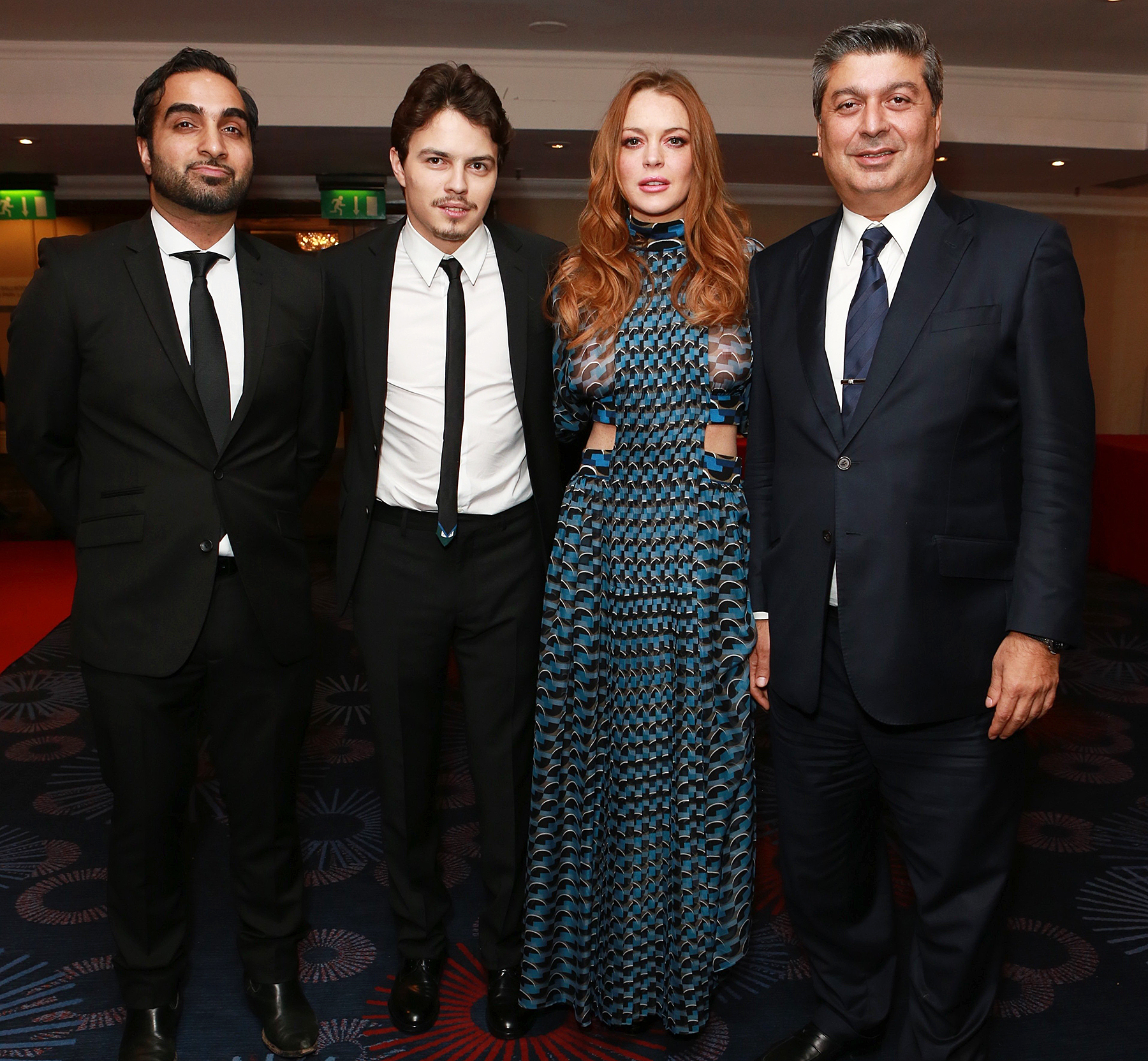 Lindsay Lohan and Egor Tarabasov