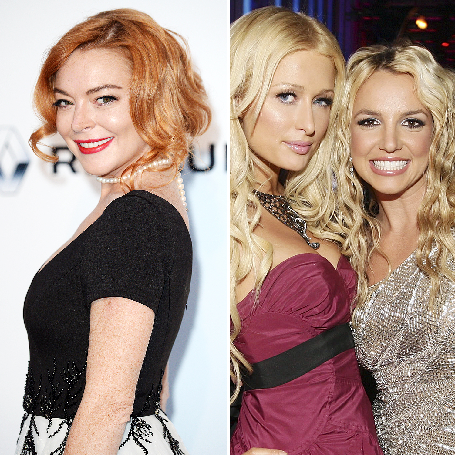 Lindsay Lohan Paris Hilton Britney Spears