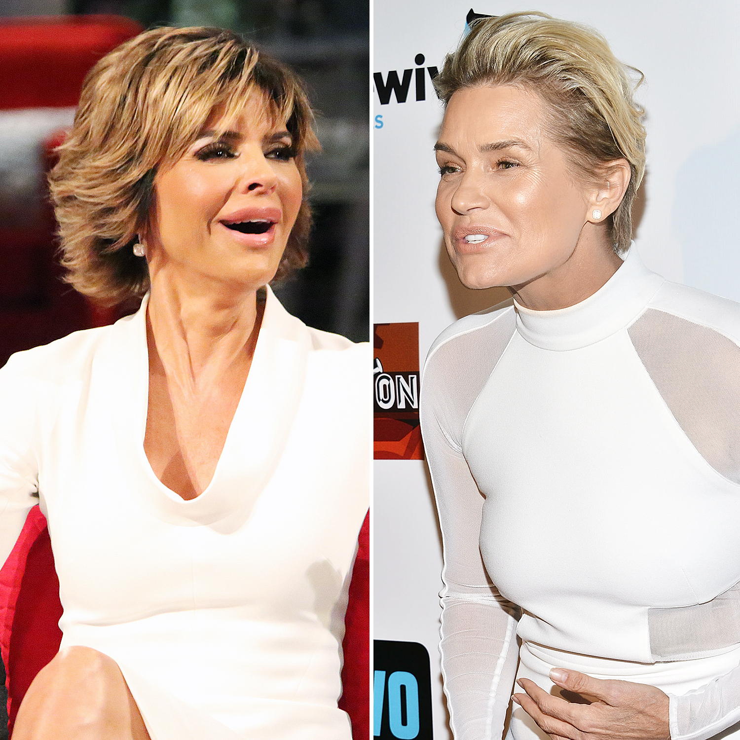 Lisa Rinna and Yolanda Foster
