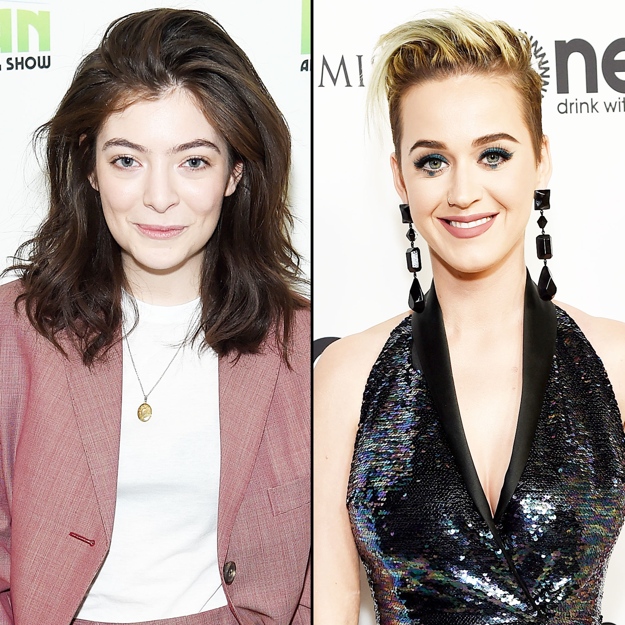 Lourde and Katy Perry