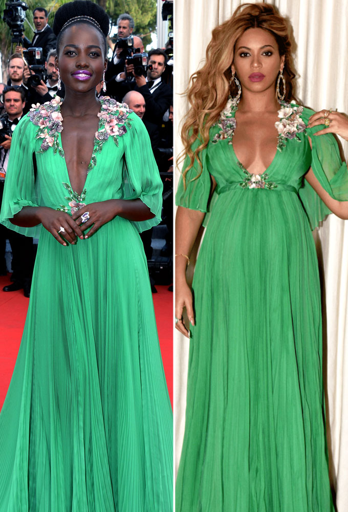 Lupita Nyong'o and Beyonce