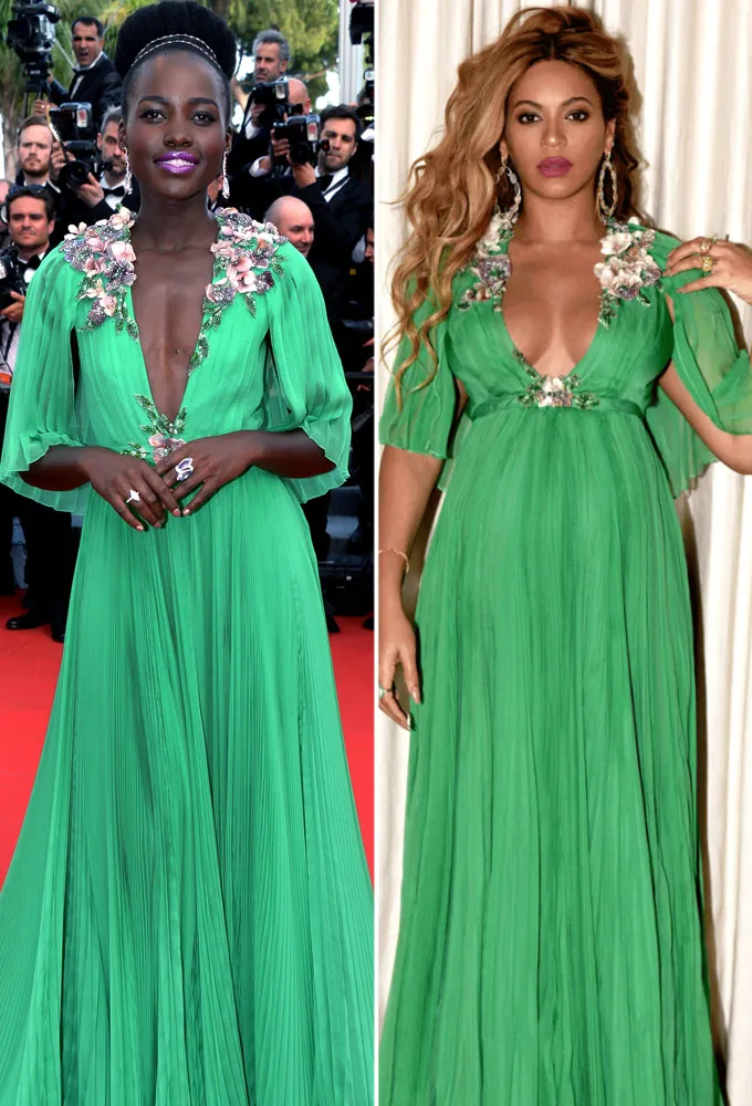 Lupita Nyong'o and Beyonce