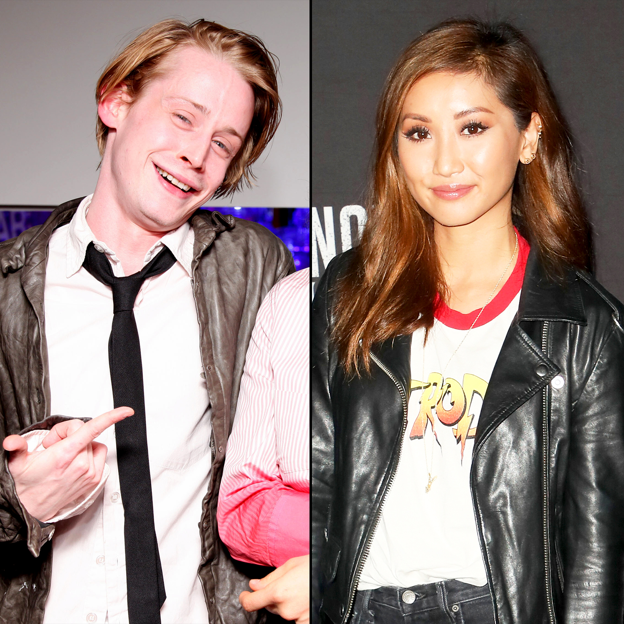 Macaulay Culkin and Brenda Song