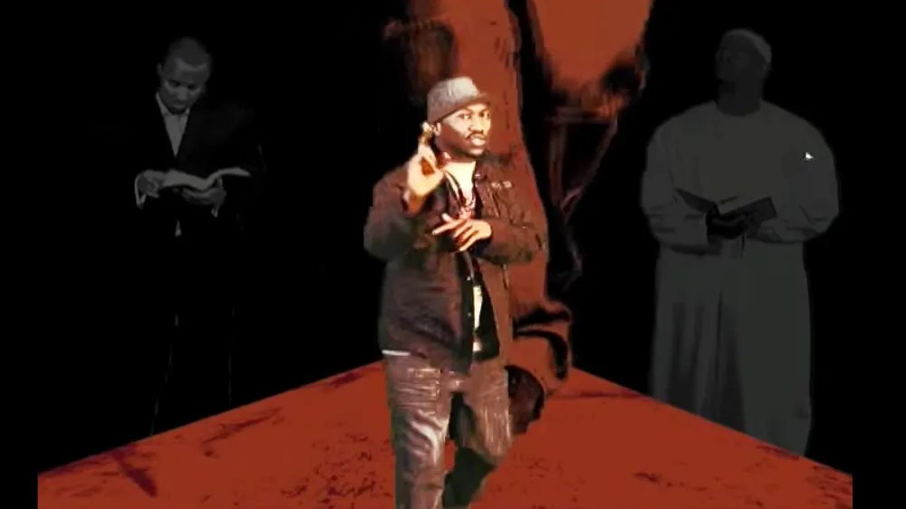 Mahershala Ali rapping