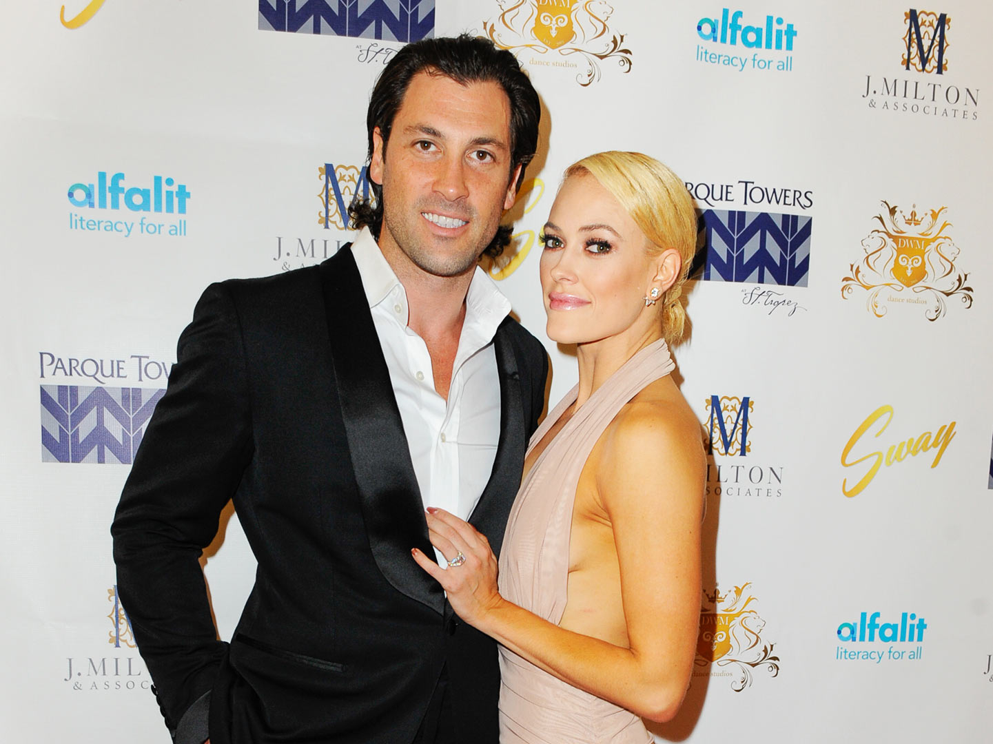Maks Chmerkovskiy and Peta Murgatroyd