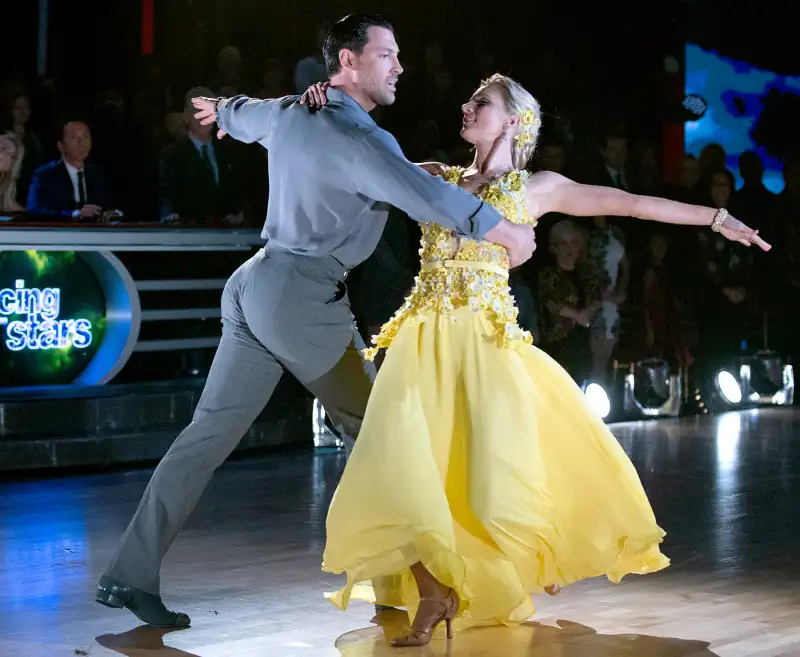 Maksim Chmerkovskiy and Heather Morris