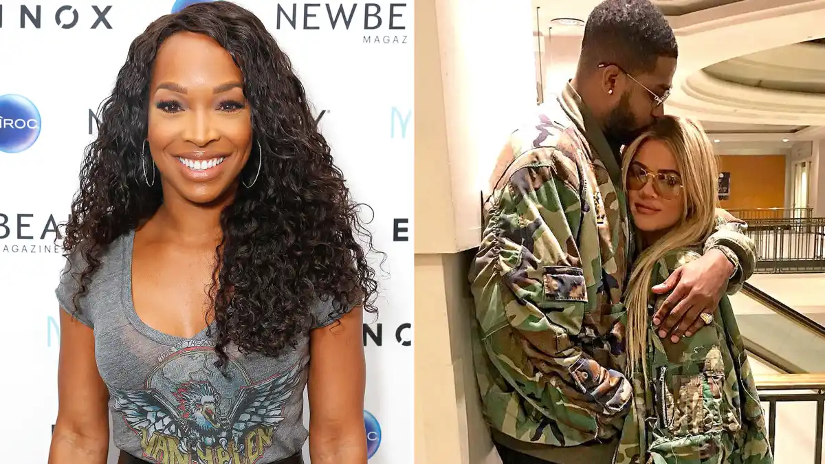 Malika Haqq, Khloe Kardashian and Tristan Thompson