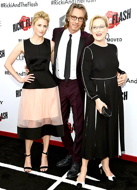 Mamie Gummer, Rick Springfield and Meryl Streep