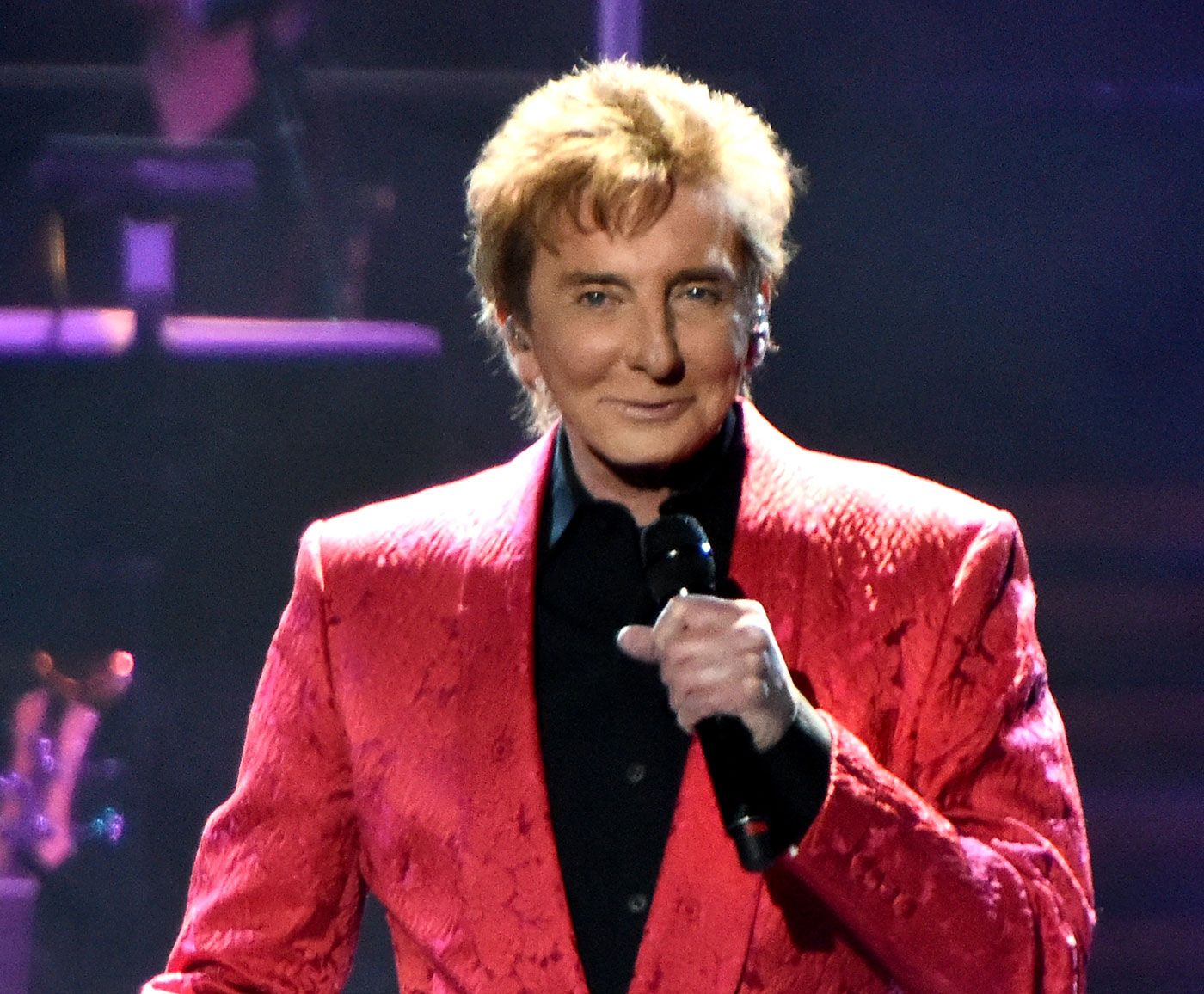 Barry Manilow was rushed to hospital on Wednesday night