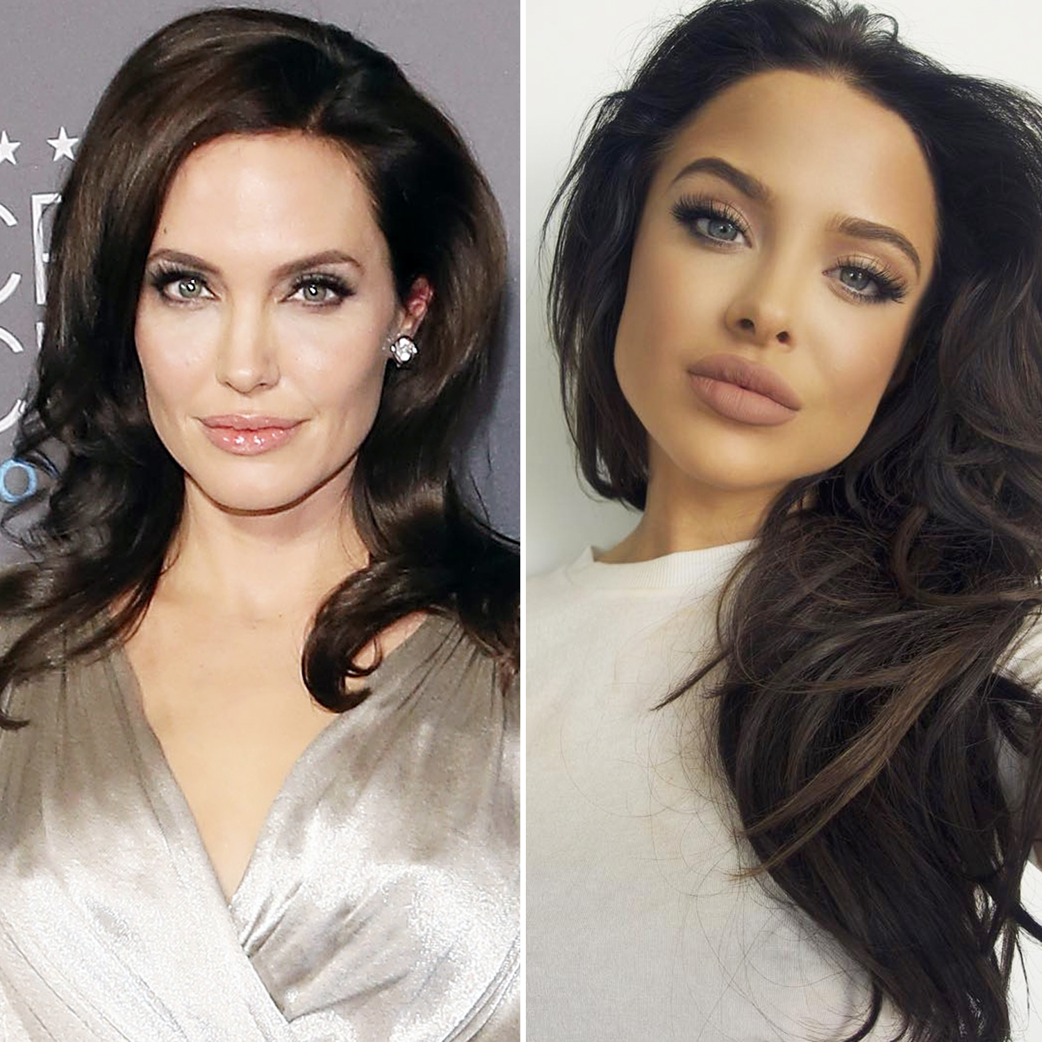 Angelina Jolie and Mara Teigen