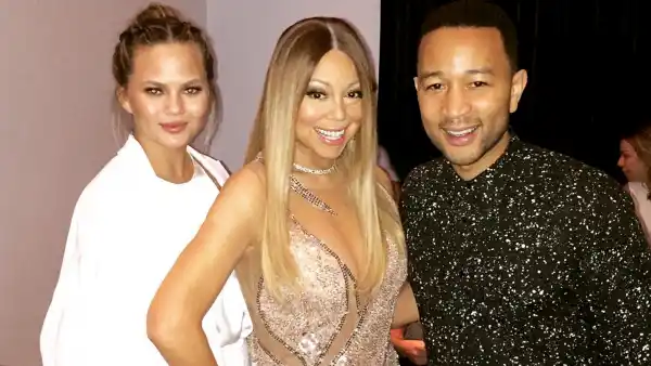 Chrissy Teigen Mariah Carey John Legend
