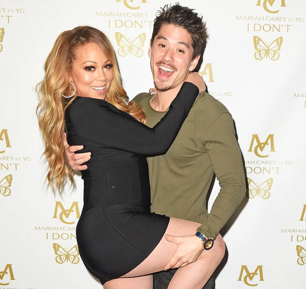 Mariah Carey and Bryan Tanaka nick cannon