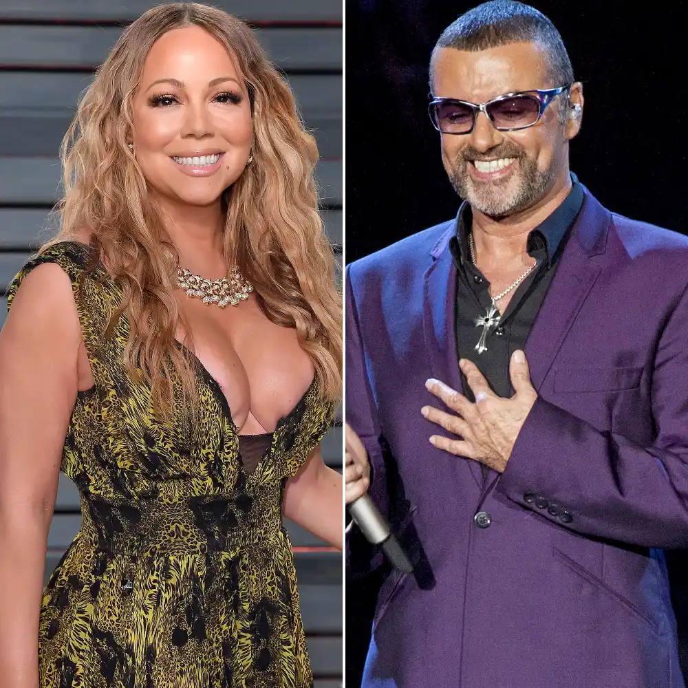 Mariah Carey and George Michael
