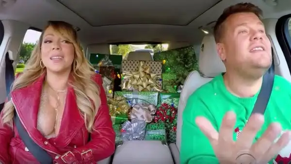 Mariah Carey and James Corden sing 'All I Want for Christmas Is You'
