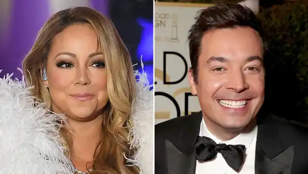 Mariah Carey and Jimmy Fallon