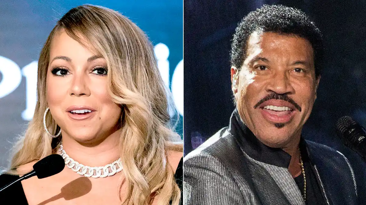 Mariah Carey and Lionel Richie