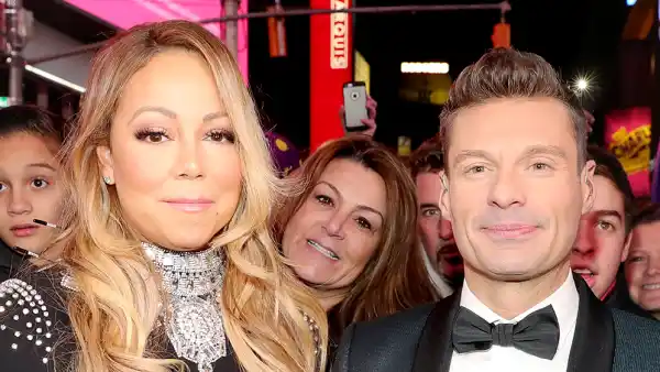 Mariah Carey Ryan Seacrest New Year's Eve
