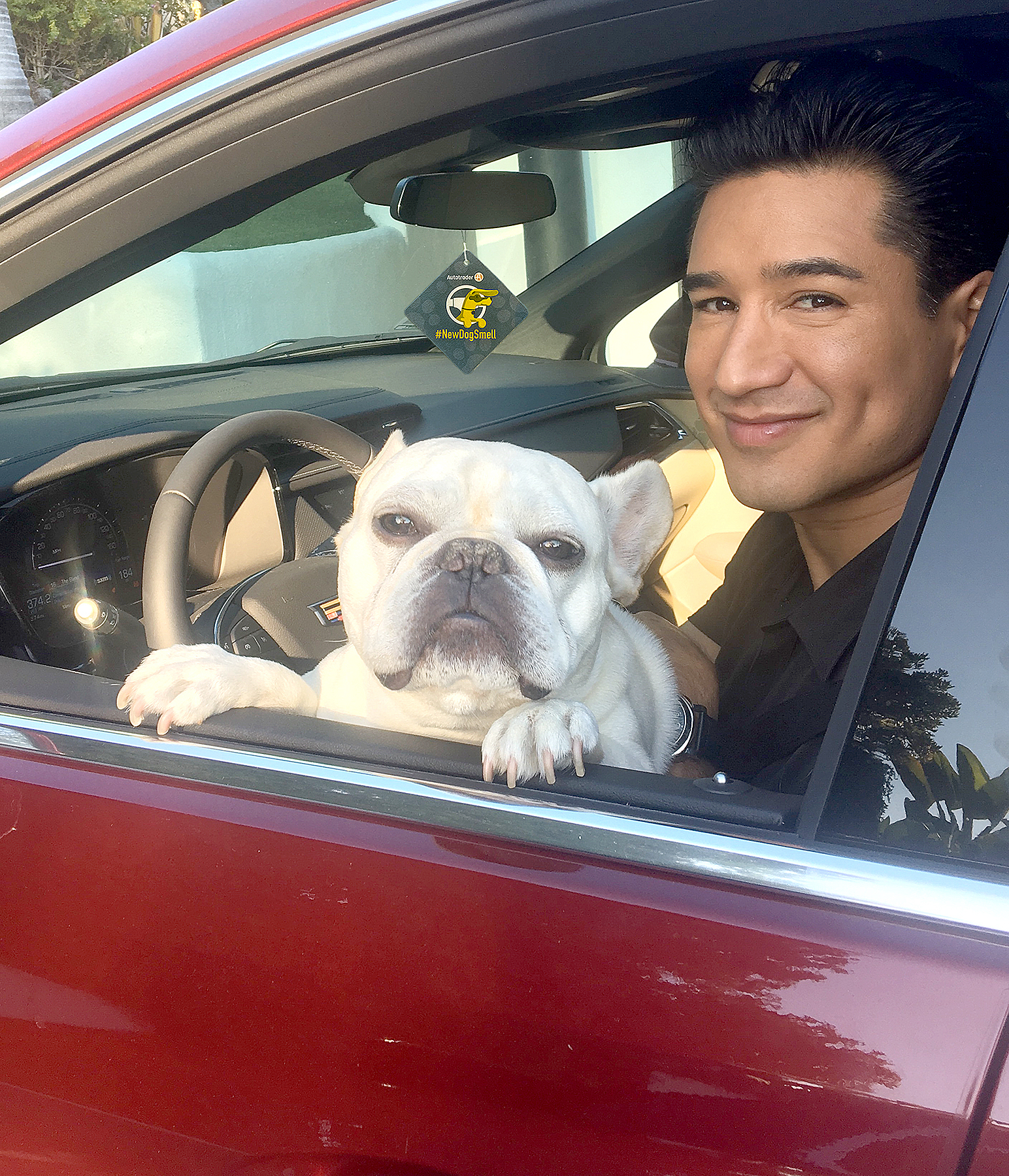 Mario and his dog Julio