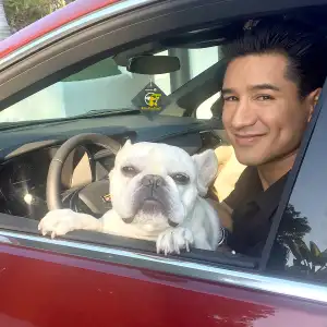 Mario and his dog Julio