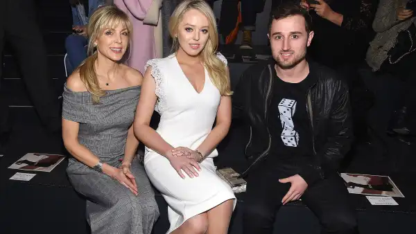 Marla Maples, Tiffany Trump and Ross Mechanic