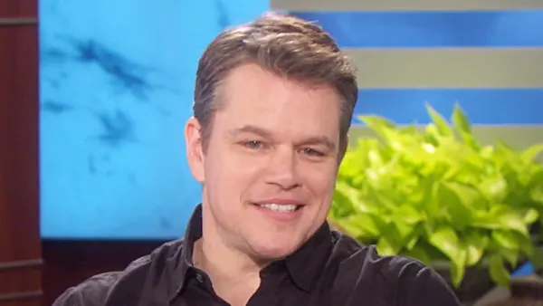 Matt Damon The Ellen DeGeneres Show