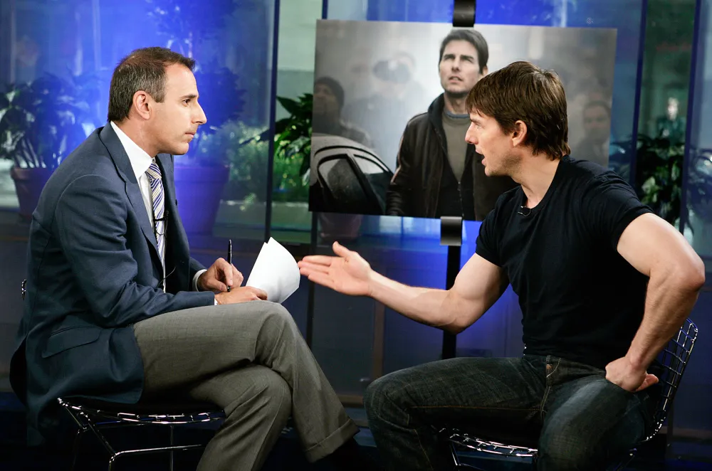 Matt Lauer Tom Cruise