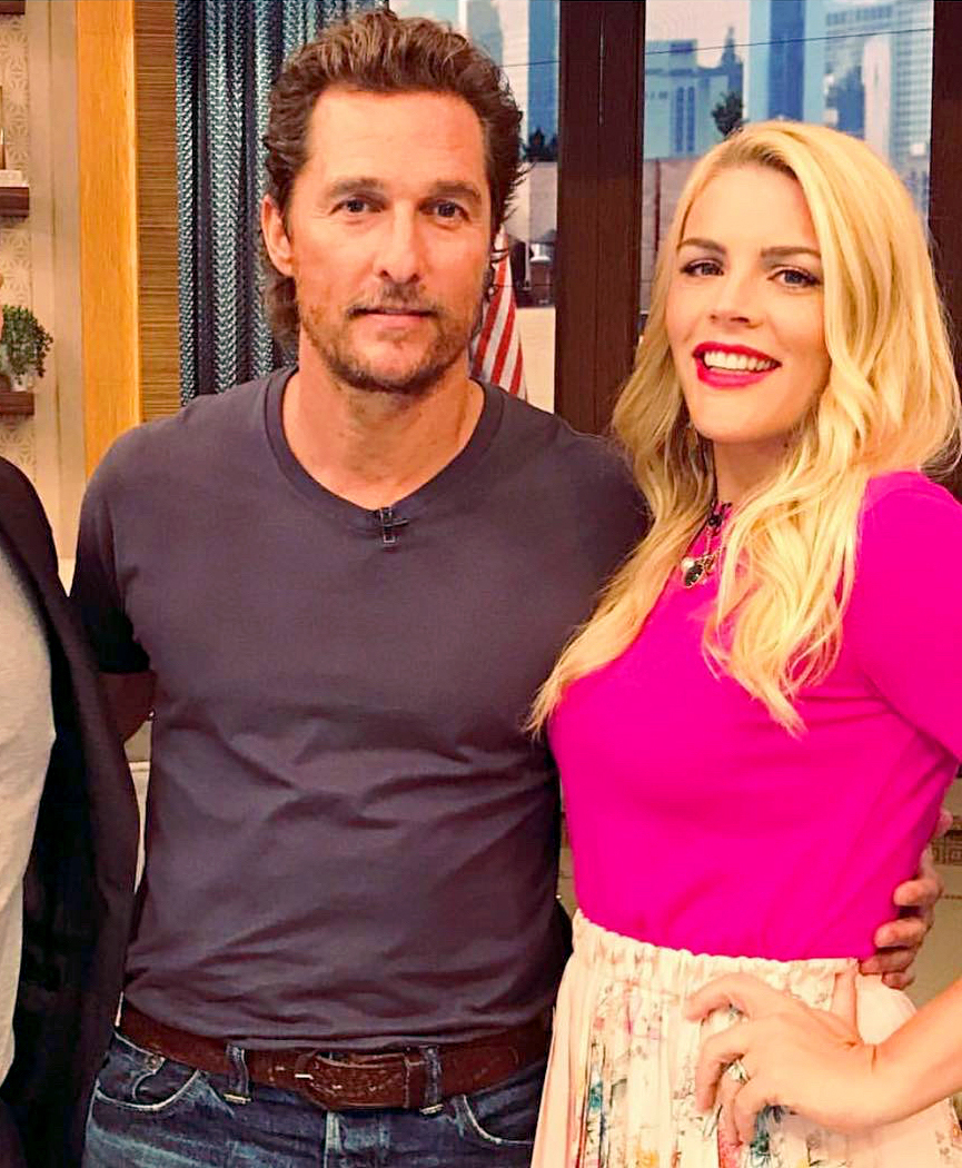 Matthew McConaughey and Busy Philipps
