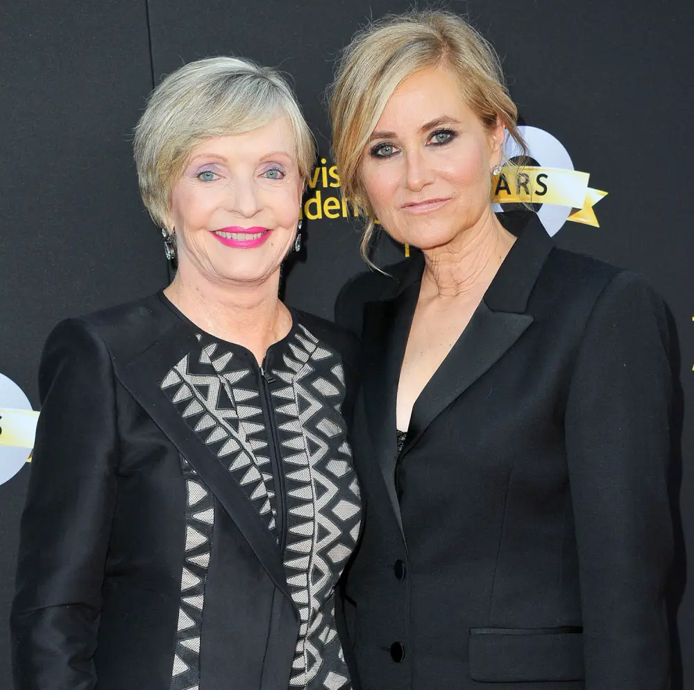Florence Henderson and Maureen McCormick