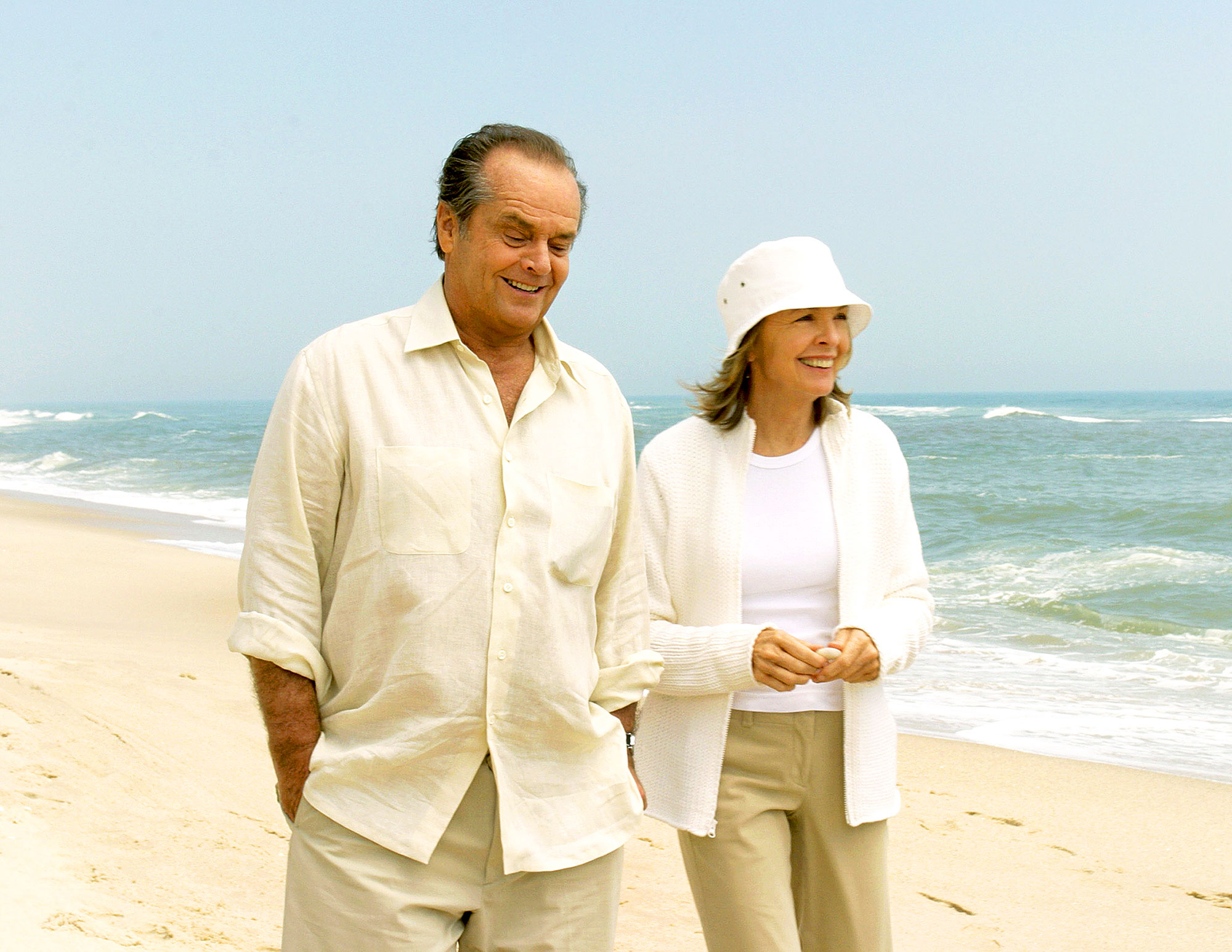 Jack Nicholson and Diane Keaton