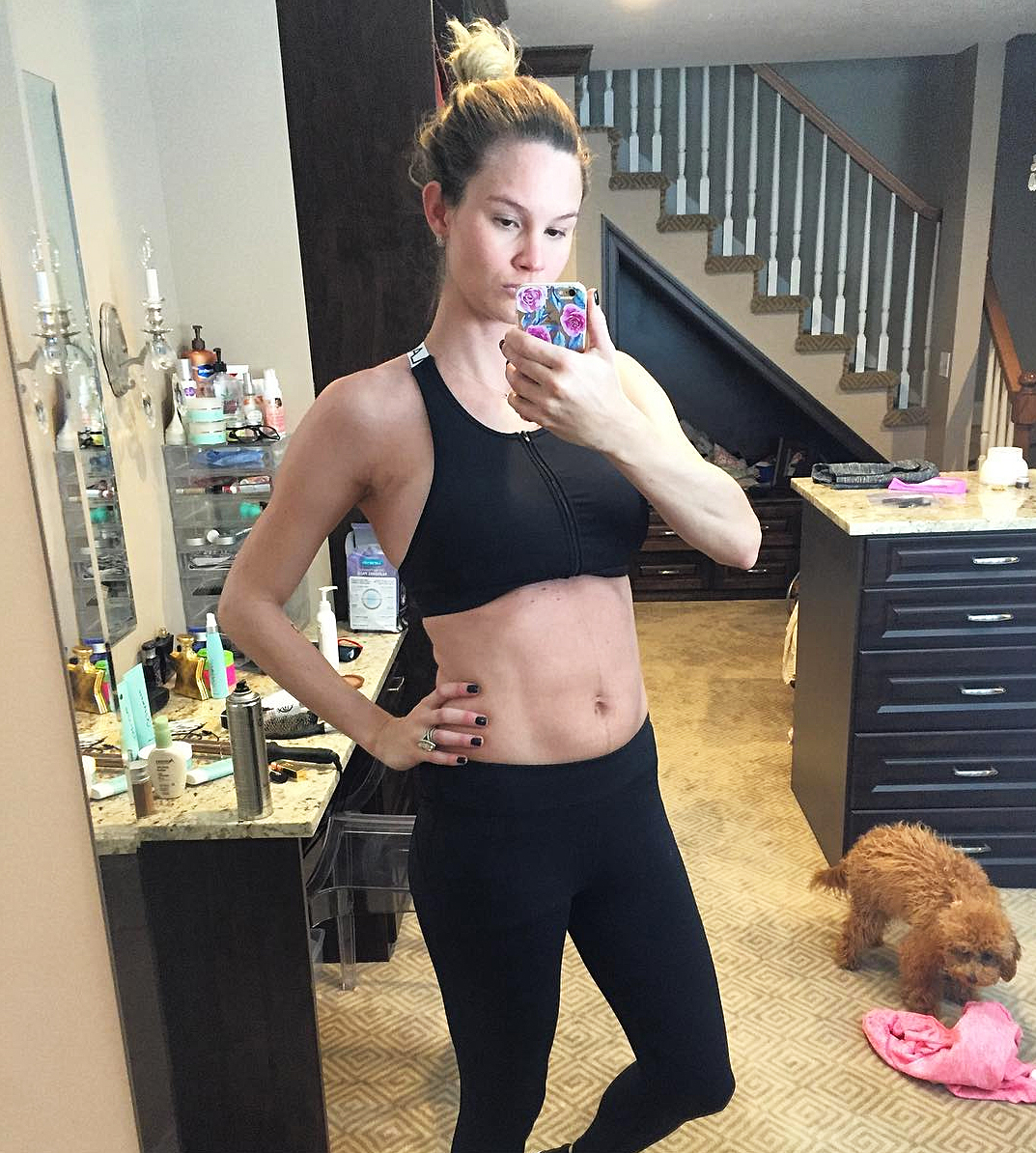 Meghan King Edmonds post-baby body