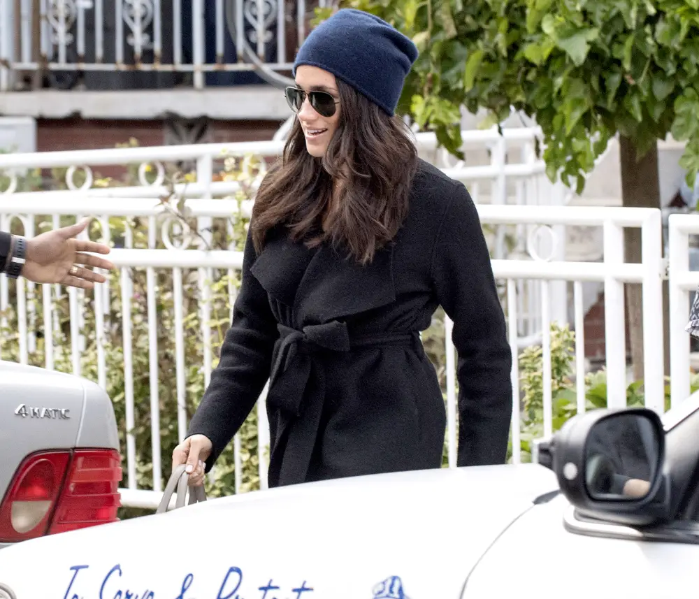 Meghan Markle spotted on November 3.