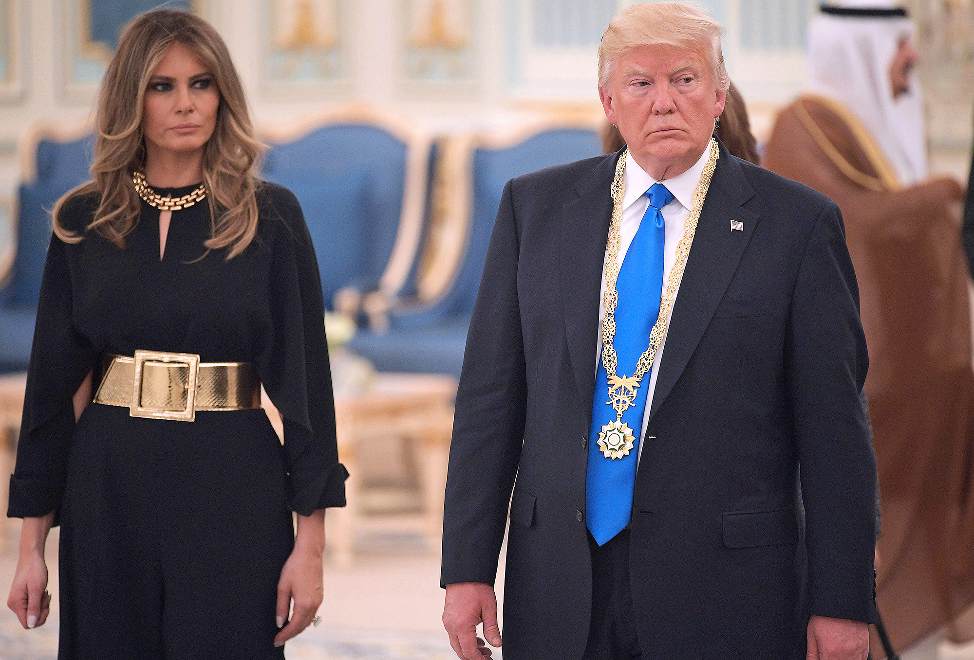 Melania Trump and Donald Trump