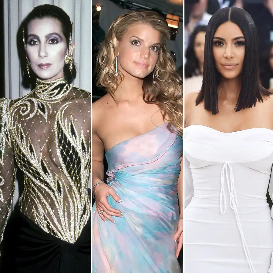 Cher Jessica Simpson Kim Kardashian Met Gala