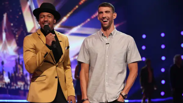 Nick Cannon and Michael Phelps