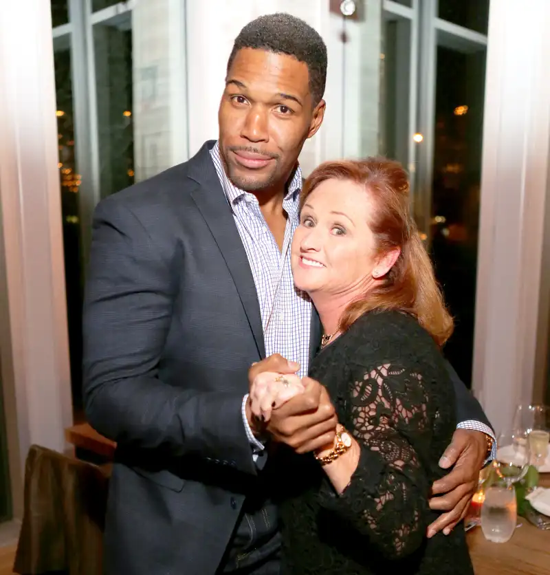 Michael Strahan and Mo Campo