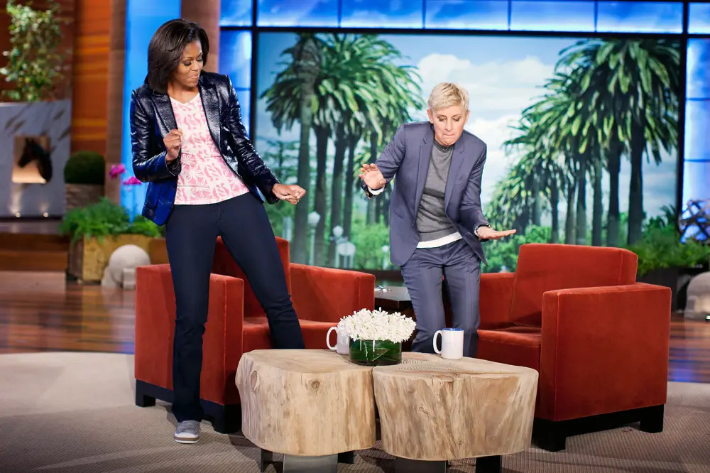 Michelle Obama Ellen DeGeneres