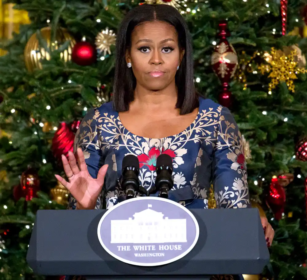 On Tuesday, Nov. 29, in the East Room of the White House, as part of the Joining Forces initiative, first lady Michelle Obama welcomed military families to view the 2016 holiday decorations. As in years past, several of the White House holiday decorations honored military families.
